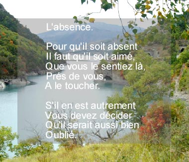 L'absence